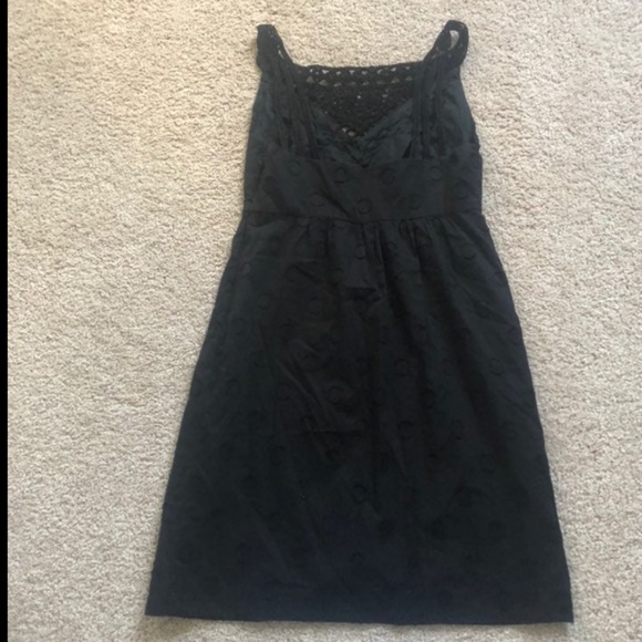 🔴CYNTHIA STEFFE Black Polka Dot Dress - Picture 3 of 6